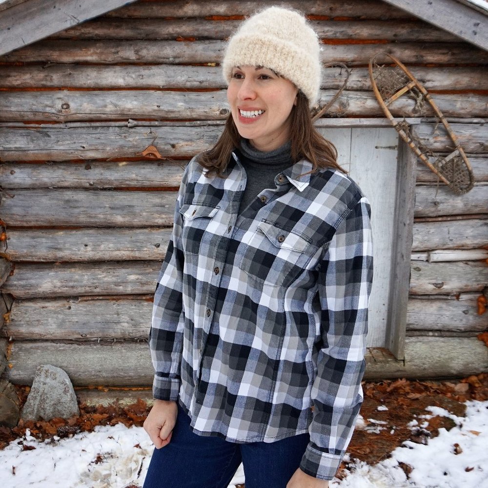 Carhartt Flannel Shirt. Soft and comfortable. Fits like a Medium tagged Large.